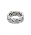 Chanel Matelassé diamonds and gold ring