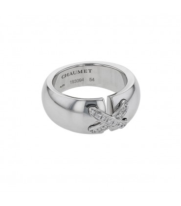Chaumet Liens diamonds and gold ring