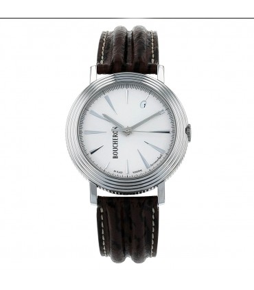 Boucheron Ronde stainless steel watch