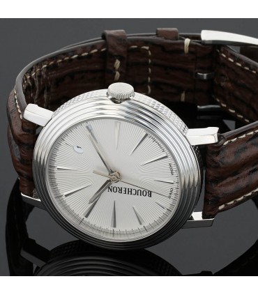 Boucheron Ronde stainless steel watch