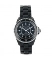Chanel J12 diamonds, ceramic and stainless steel watch