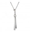 Hermès Clou de forge silver necklace