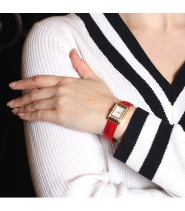 Boucheron Reflet diamonds and gold watch