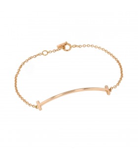 Tiffany & Co. Tiffany T gold bracelet
