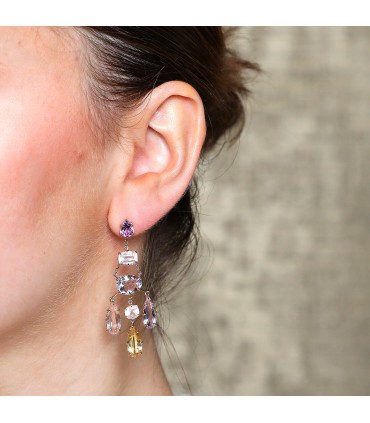 H. Stern Primavera quartz and gold earrings