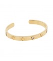 Cartier Love diamond and gold bracelet