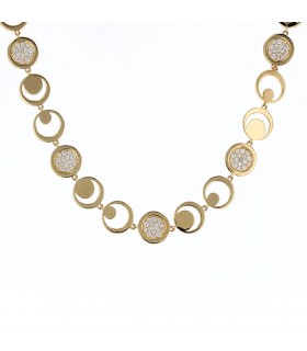 Fred Miss Fred diamonds and gold necklace