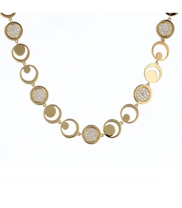 Fred Miss Fred diamonds and gold necklace