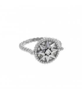 Dior Rose des Vents diamonds and gold ring