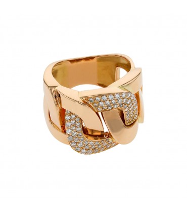 Diamonds and gold ring
