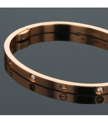 Bracelet Cartier Love PM 6 Diamants Taille 15