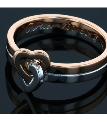 Cartier two tones gold ring