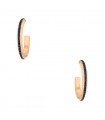 Sapphires and gold earrings
