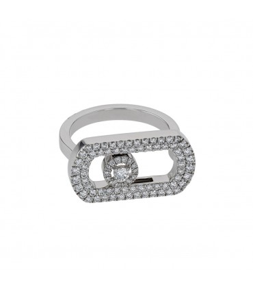Messika So Move diamonds and gold ring