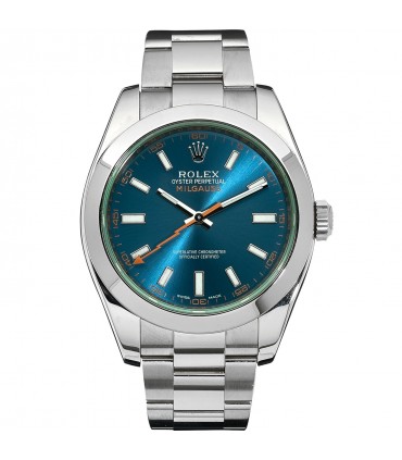 Montre Rolex Oyster Perpetual Milgauss Bleu Z