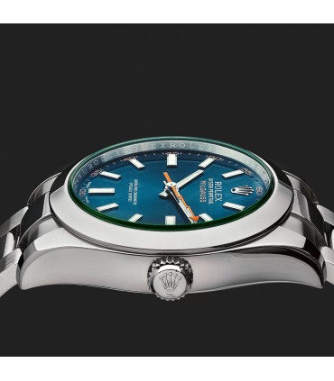 Montre Rolex Oyster Perpetual Milgauss Bleu Z