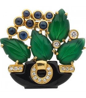 Cartier Tabriz brooch