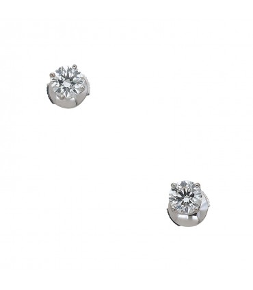 Boucles d’oreilles or et diamants