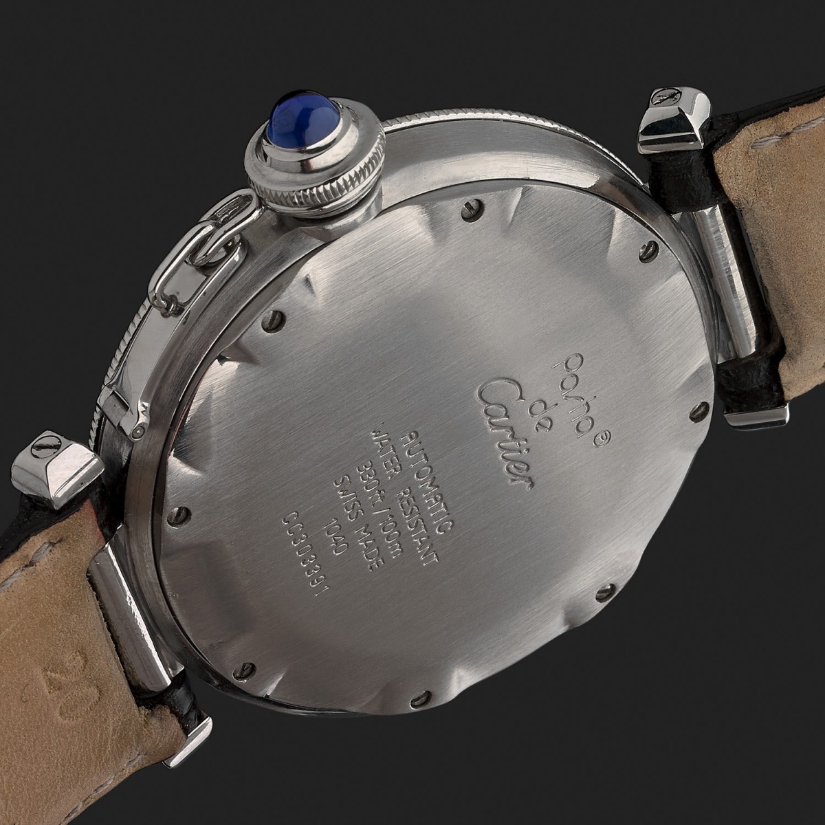 Pasha de cartier automatic water resistant 330ft 100m 2025