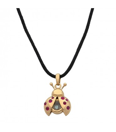 Pendentif Chopard Coccinelle Happy Diamonds