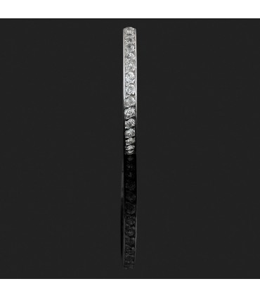 Bague platine et diamants