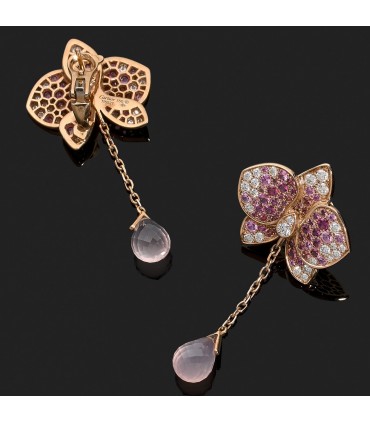 Boucles d’oreilles Cartier Caresse d’Orchidées