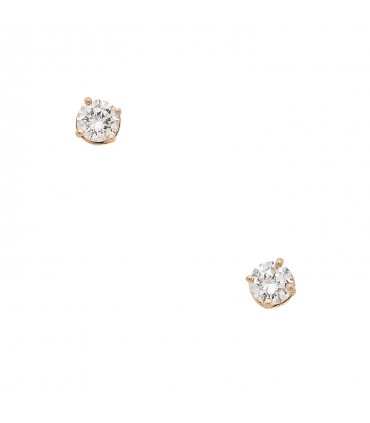 Boucles d’oreilles or et diamants