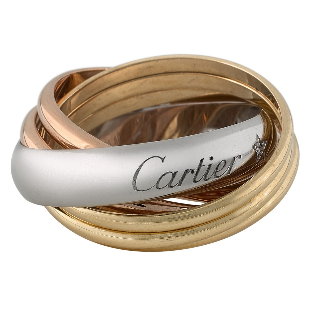 cartier trinity la belle ring