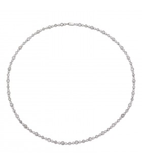 Tiffany & Co. diamonds and platinum necklace