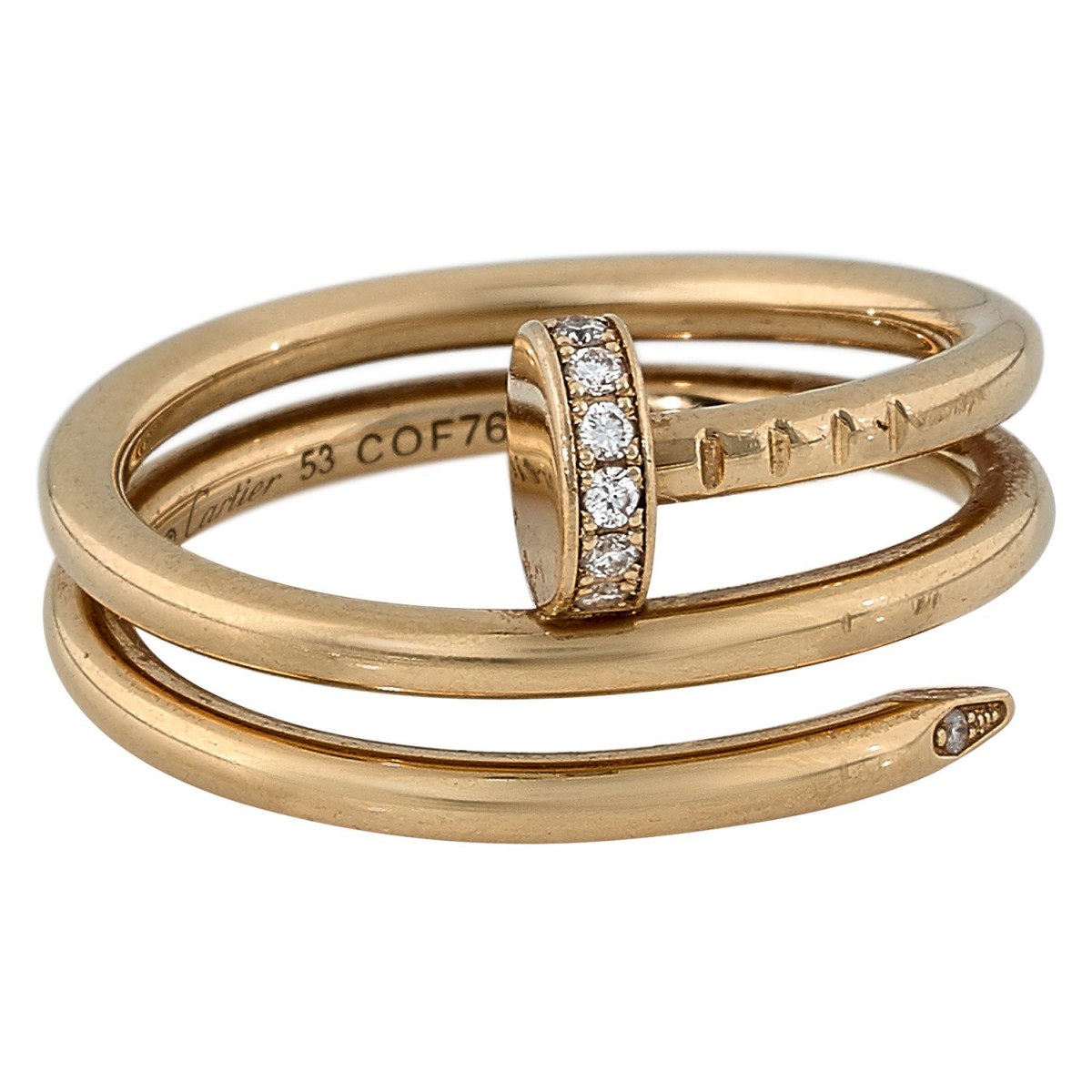 cartier juste un clou bague