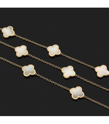 Van Cleef & Arpels Pure Alhambra necklace
