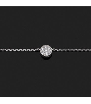 Collier or et diamants