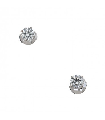 Boucles d’oreilles or et diamants