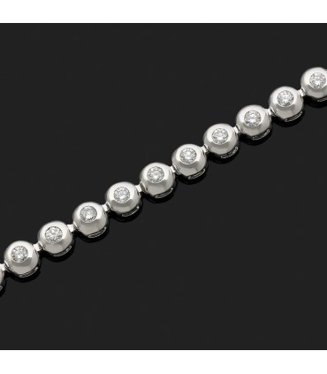 Bracelet or et diamants