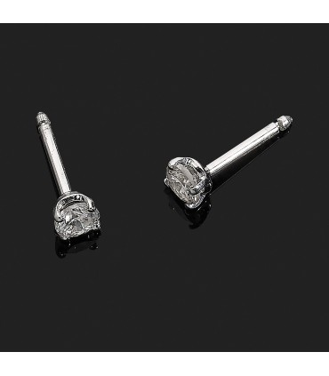 Boucles d’oreilles or et diamants - Diamants 0,35 ct