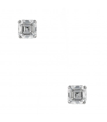 Boucles d’oreilles Graff - Certificat GIA 1,17 ct D VVS2 / 1,26 ct E VS2