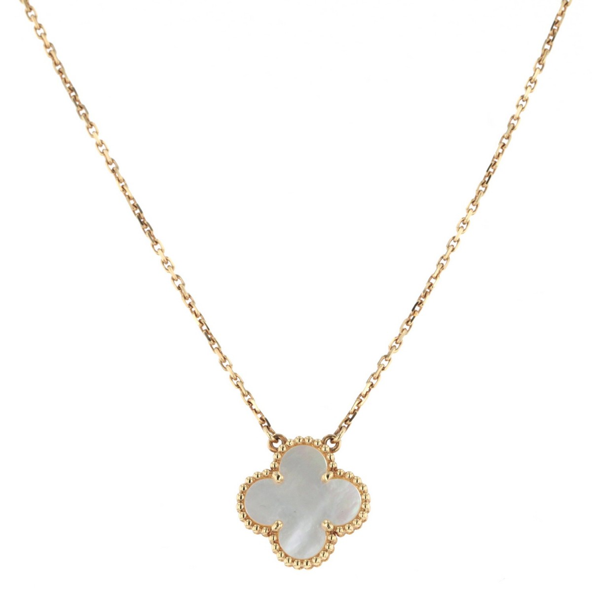 Collier Van Cleef Arpels Vintage Alhambra