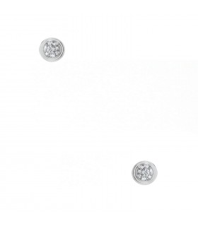 Boucles d’oreilles Cartier Diamants Légers MM