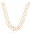 Collier or, diamants et perles