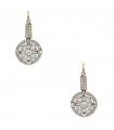 Boucles d’oreilles or et diamants