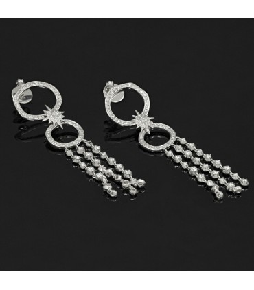 Boucles d’oreilles or et diamants