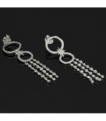 Boucles d’oreilles or et diamants