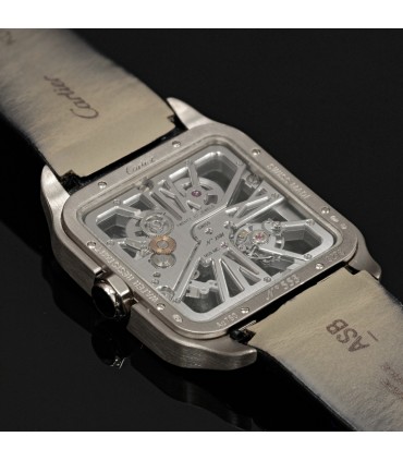 Montre Cartier Santos Dumont Squelette