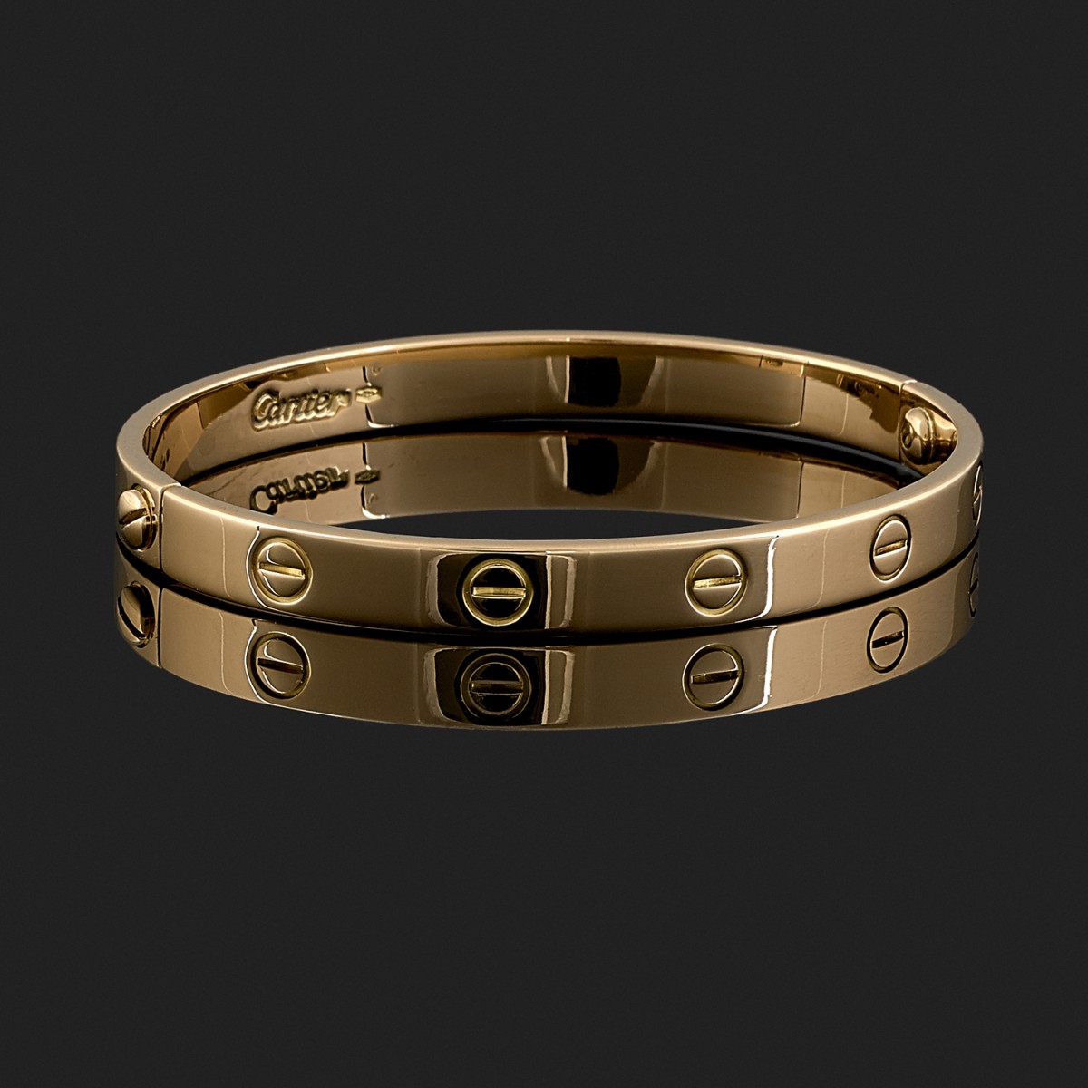 two tone cartier love bracelet