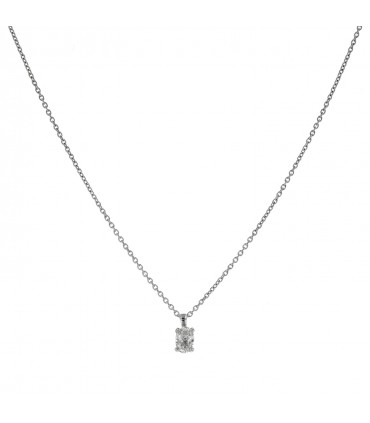 Collier or et diamant - Diamant 0,50 ct