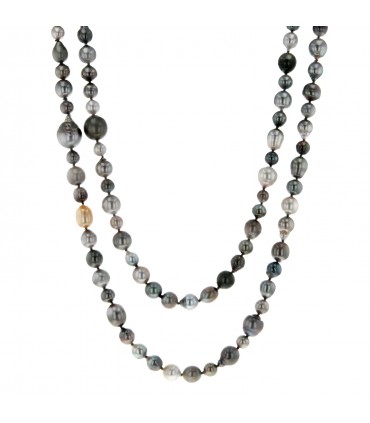 Cultured pearl necklace