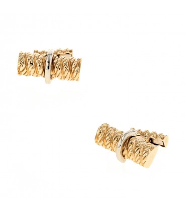 Gold cufflink