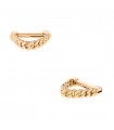 Gold cufflink