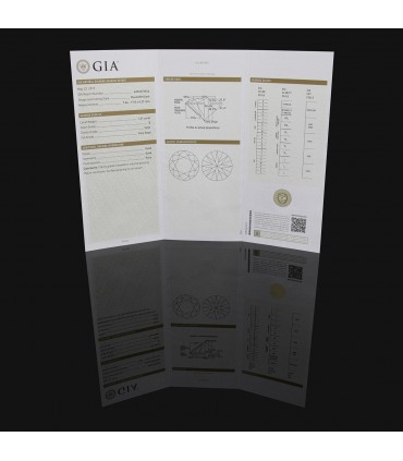 Solitaire Diamant Non Monté - Certificat GIA 1,31 ct D VVS1