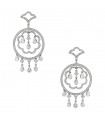 Boucles d’oreilles or et diamants